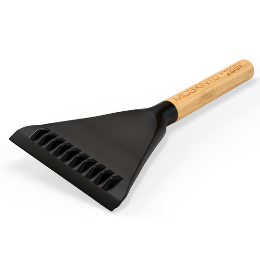 Moskinto Eiskratzer mit Bambusgriff
