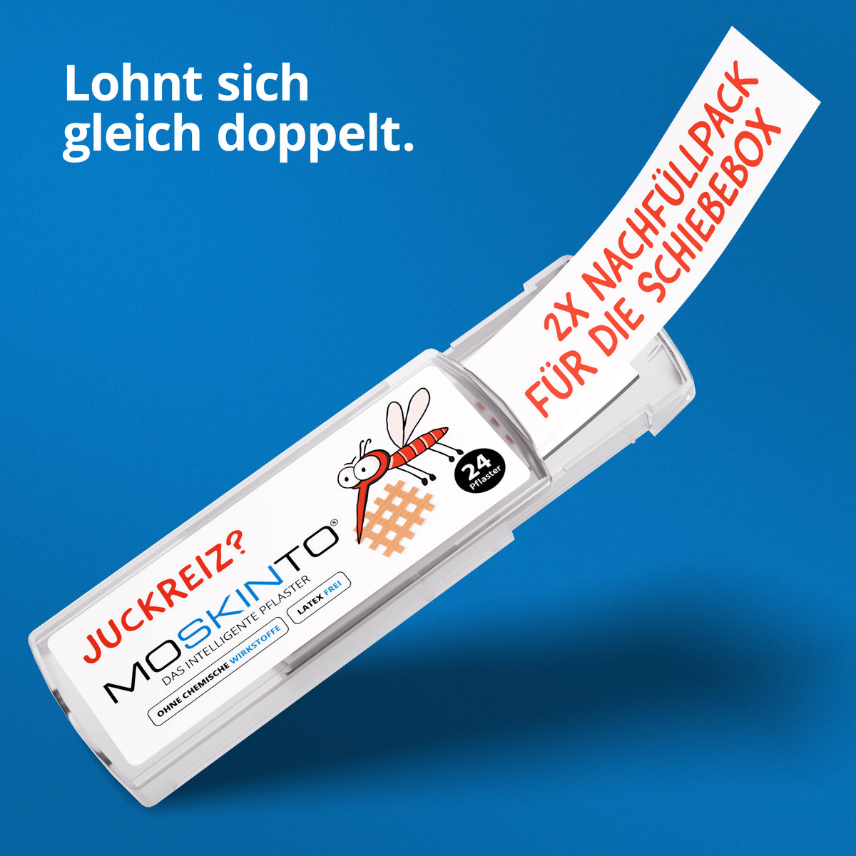 Lohnt sich gleich doppelt. 2 x Nachfüllpack für die Scheibebox.